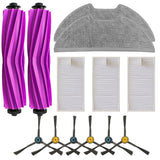 For Eureka E20 Plus Main Brush Mop Cloth Side Brush Filter Kit Cleaning Tools Home Appliance Parts