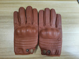 Motorcycle Protection Retro Cowhide Equipment Men's Leather Gloves Autumn and Winter Women's Cycling Touch Screen Gloves