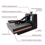 38*38CM Flat Heat Press Machine T-shirt Bag Phone Case Puzzle Glass Wood Rock Photo Heat Transfer Sublimation Print Machine