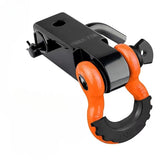 3/4 Carbon Steel Trailer Arm Broken 20.5T Solid Square Mouth Trailer Hook Buckle 4.75T Off-road Trailer Modification Part