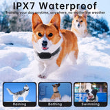 Dog Shock Collar with Remote Control, Rechargeable Dog Training Collar, IPX7 Waterproof E Collar for Dogs with 4 Safe Modes X-13