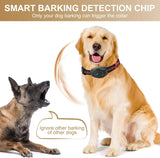 2 in 1 Bark Collar with Remote Range 1300ft, Dog Training Collar, Beep, Vibration,Shock,Waterproof Electric Dog Shock Collar