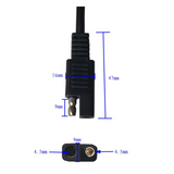 SAE Automotive Connectors Cable Splitter Adapter 1 To 4 Extension Wire Power Cable