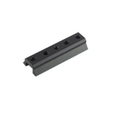 Angeleyes 90mm Dovetail Plate with 1/4 thread/M8 Thread/7mm Hole for Astro Telescope Finder/Guide Scope Black/Red for Choice