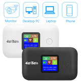 Pocket Wireless WiFi 150Mbps Mini Outdoor WIFI Hotspot 3000mAh Wireless Portable Router with SIM Card Slot 4G Pocket WiFi Router