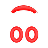 For IFK King Pro 2In1 Headphone Covers Drop-Proof Silicone Headband & Earcups Scratch-Resistant for Outdoor Travel Commute