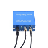 Magnetic Antenna Amplifier Portable 250MW Passive Loop Antenna SMA/BNC/3.5MM Audio Low Loss Broadband For And VHF
