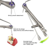 H Lab Universal Restoration Tools Kit Colorful Stainless Steel Implants Screwdriver Torque Wrench Ratchet 10-70NCM