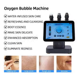 Professional CO2 Oxygen Facial Device Skincare Bubble Machine Hydro Dermabrasion 3 In 1 Facial Electric Massager Skin Cleansing