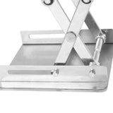 E-Easy To Use-2X Scientific Lab Jack-100 X 100Mm Stainless Steel Lab Stand Table Rack Scissor Lab-Lift Lifter For Science Experi
