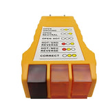 Grounding Tester Earthing for Grounding Products, Electric Outlet Tester Plug in, GFCI Tester, Receptacle Tester, Plug Tester
