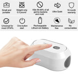 Mini CPAP Cleaner Machine Ozone Generator Sanitizer Air Freshener Sanitizing Machine Ozone Free Air Purifier Disinfection Device