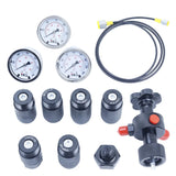 7 IN 1 Hydraulic Accumulator Cylinder Nitrogen Gas Charging Kit And Pressure Test Kit Multi Functional Inflatable Combination