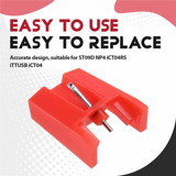 4X Turntable Stylus Needle For ST09D NP4 ICT04RS ITTUSB ICT04 LP Vinyl Record Player Gramophone Accessories