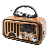 Classic Retro FM AM SW Radio Portable Wireless Bluetooth Speaker Featuring TF Card And USB MP3 Playback