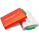 USBCAN-2 USB to CAN Analyzer Support CANOpen J1939 DeviceNet 2500V Isolation Offline Relay Auto Baud Rate for Industrial Debug