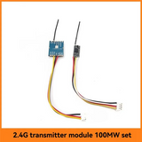 B27B VTX VRX 2.4G 100MW Module 2570Mhz Wireless Audio Video Transceiver For CCTV Camera FPV Video Transceiver Module