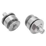 41MM Motorcycle Front Shock Absorber Screw Fork Cover Cap Preload Adjusters Bolts for Honda CB400(Silver)