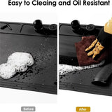 Non-Slip Oil Resistant Cleaning Pad Professional Cleaning Mat Cleaning Pad Special Pad Tool with Magnetic Dots