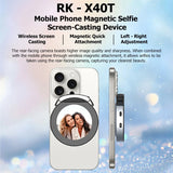 With Remote Control Magnetic Phone Selfie Monitor Screen for Smartphone Rear Camera Selfie Vlog Live Stream for iPhone Android