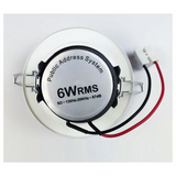 Bathroom 3Inch 8Ohm 6W Passive Ceiling Speaker MoistureProof InCeiling Speaker Small Ceiling Speaker