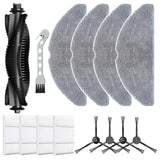 Replacement Main Brush, Side Brush, Filter And Mop Cloth Kit For Lubluelu B40 And B40 Plus Robot Vacuum Cleaner