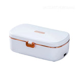 900ml Portable Electric Lunch Box Water Free Heating Bento Box Rice Cooker Thermostatic Heating Food Warmer For Office