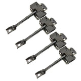 For BMW E46 F30 E90 E91 325I 328I 335I Compatible 4Pcs Door Hinge Limiter 51217259243