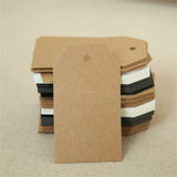 1000pcs 7x4cm Paper Tags Gift Clothing Hang Tags