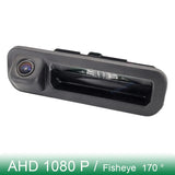 For Ford Focus 2 3 Hatchback Sedan 2012 2013 / SW Escort 2015 AHD 1080P Trunk Handle Car Backup Rear View Camera HD Night Vision