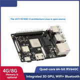 JH7110S AI Starfive For Visionfive2 Lite RISCV Development Board LPDDR4 Integrated 3D GPU WiFi 6+ BT 5.4