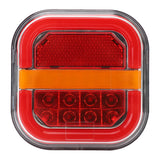 28 LED Stop Marker Lights Trailer Tail Light Waterproof Turn Signal Parking Reversing Brake Lamp for Car Truck Trailer