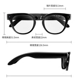 New typeC charging port Ai smart glasses with 8 million camera high-definition photo and video AI object recognition