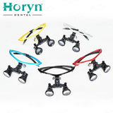 E Medicals Binoculars Eye loupe Glasses lab Loupe Led Head Light Lamp