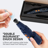 Cordless Electrical Screwdriver Set 4.2V Smart Electric Screwdrivers with LED Lights USB Rechargeable Home Repair Tools Kit