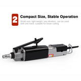 Pneumatic Air Reciprocating Saw Straight Scroll Cut Air Body Saw Aluminum Alloy Hacksaw Cutting Tool Car Sheet Metal Cutting Saw