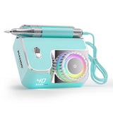 Promotion High Quality Luxury 40000RPM Rechargeable Manicure Pedicure Nail Polisher for Home Salon