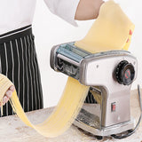 Electric Noodle Dumpling Wrapper Machine Pasta Noodle Maker Wonder Tool Commercial Household Stainless Steel Noodle Press Device