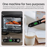 3 in 1 Digital Meat Thermometer for Cooking  LCD Digital Display 2-3s Instant Read Meat Thermometer Grilling Cooking BBQ Kitchen