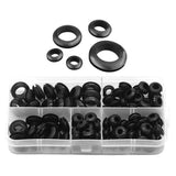 105pcs Wire Rubber Grommet Small stem Silicone  Rubber Grommet kit Cable Grommet cooktop Repair Bowl for Holes Rubber Gasket