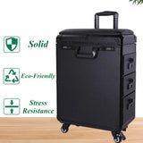 Aesthetic Tattoos Workstation Large Permanent Makeup Toolbox Professional Tattoo Case with Wheels Waterproof Tattoos Accessories