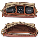 New canvas bag SLR camera bag shoulder crossbody photography digital lens storage bag dedicated to SLR cameras