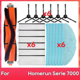For Homerun Serie 7000, XU7100/01 XU7100/02 Part Accessory Robot Vacuum Accessories Robot Vacuum Cleaner Ki