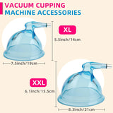 Vacuum Therapy Butt Lift Machine Non Surgical BBL Hip Enhancement Colombian Gluteal Enlargement Large Suction Cups Home Use