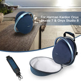 EVA Carrying Case Shockproof Hardshell Case Waterproof Shoulder/Crossbody/Handbag Anti-scratch for Harman Kardon Onyx Studio 8/7