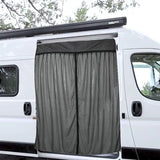 RV Anti Mosquito Insect Mesh Door Curtain Outdoor Camping Car Truck Breathable Mosquito Net with Drawstring Bag