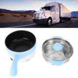 24V Car Electric Rice Cooker Stainless Steel Non Stick Multifunction Cooking Pot with Steamer 2L for Vehicle