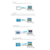 2X USB 2.0 Smart KM Link PC To PC Keyboard Mouse Share Sync Data Link USB Extension Cable Data File Transfer USB Switch