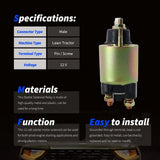 12181-63080 31220-51A10 31220-52A20 Starter Solenoid For Kubota Tractor Mower D905 D1005 D1105 WG972 Engine 12V