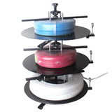 1/2/3/4 Layers Rotary Wires Feeder Tools Cable Coil Feeding Machine Rotating Disc for Wires Stripping Cutting Machine